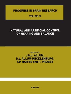 cover image of Natural and Artificial Control of Hearing and Balance